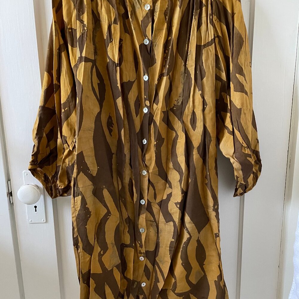 Osei Duro Shirt Dress, Size XS